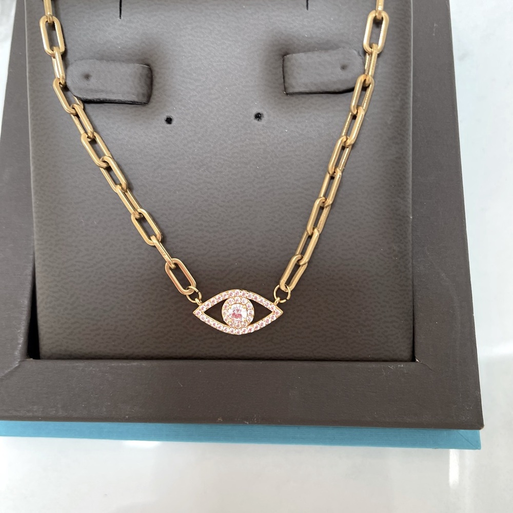 APHRODITE Thin Gold Diamond Choker